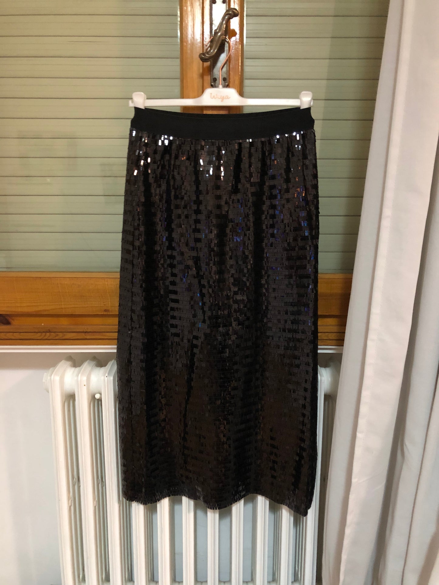 Gonna Paillettes Argento