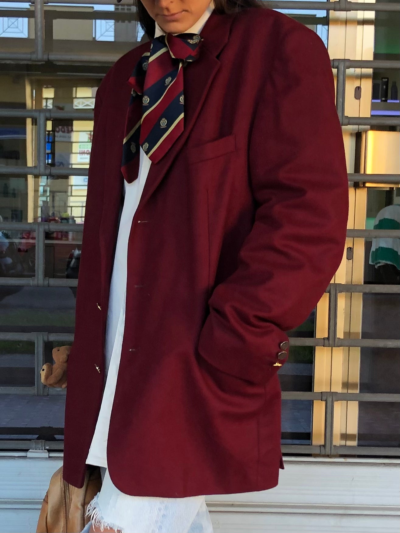 Blazer Bordeaux