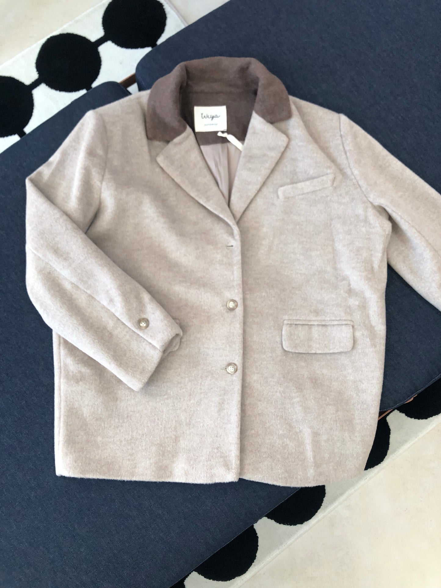 Blazer coat bicolor