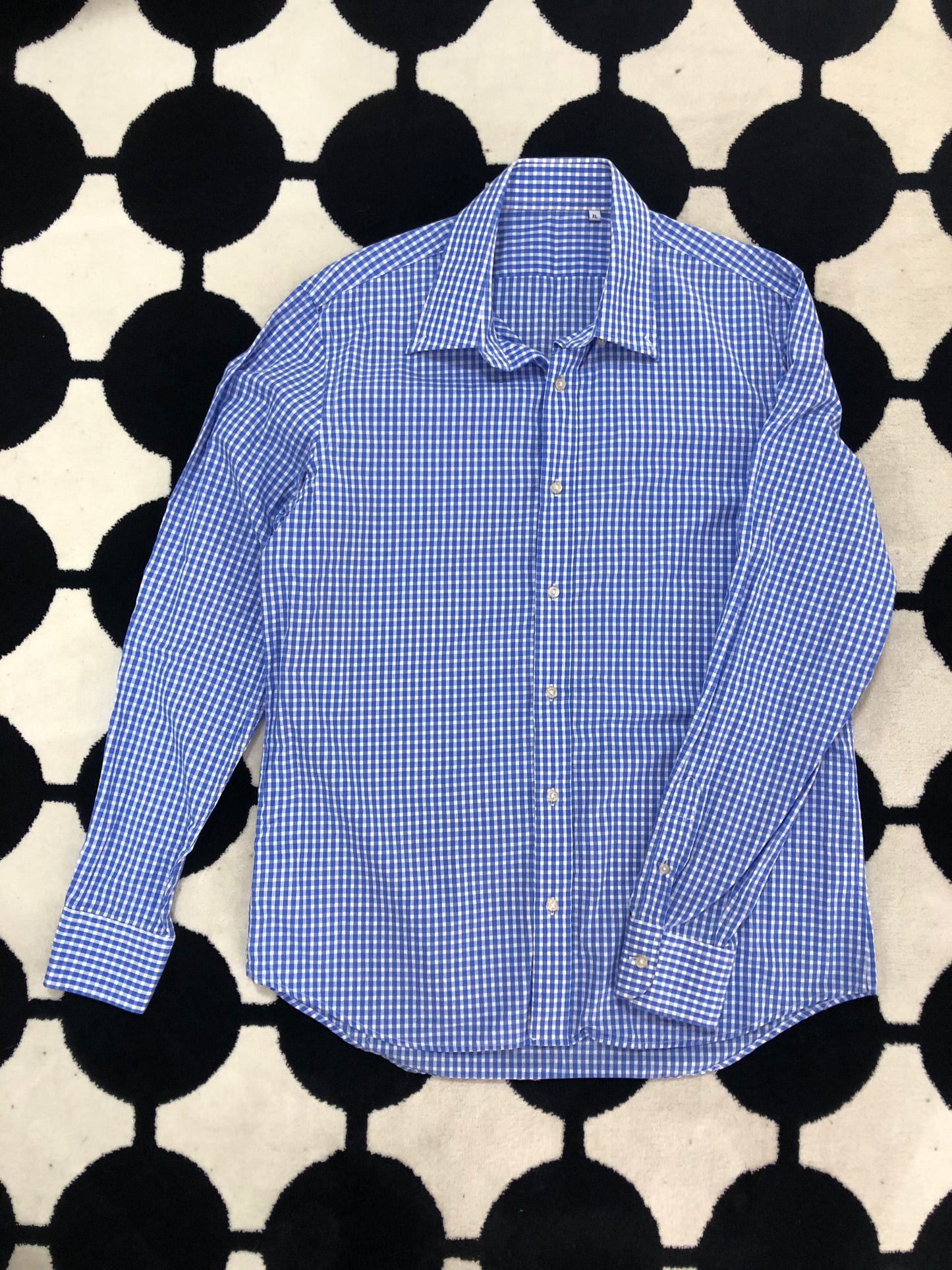 Camicia in vichy 100% cotone