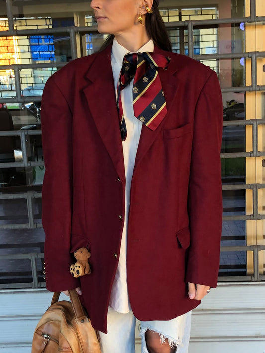 Blazer Bordeaux